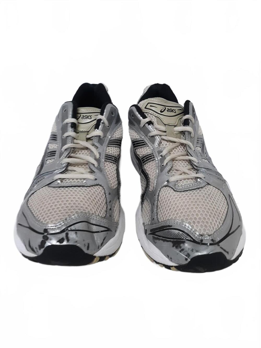 Asics Men Gel-Kayano 14 1203A537 Silver Gold Size 12 Width D - Picture 6 of 7